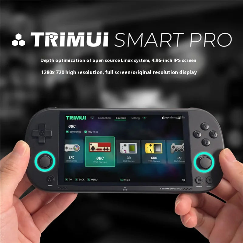 Trimui Smart Pro: Potencia Moderna para Juegos Retro en Alta Definición