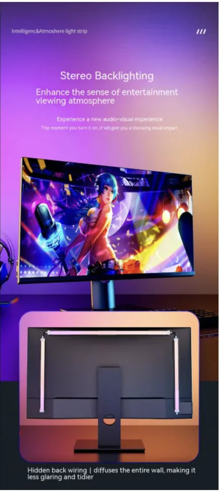 RGB Esports Desktop Computer Display Atmosphere Backlight